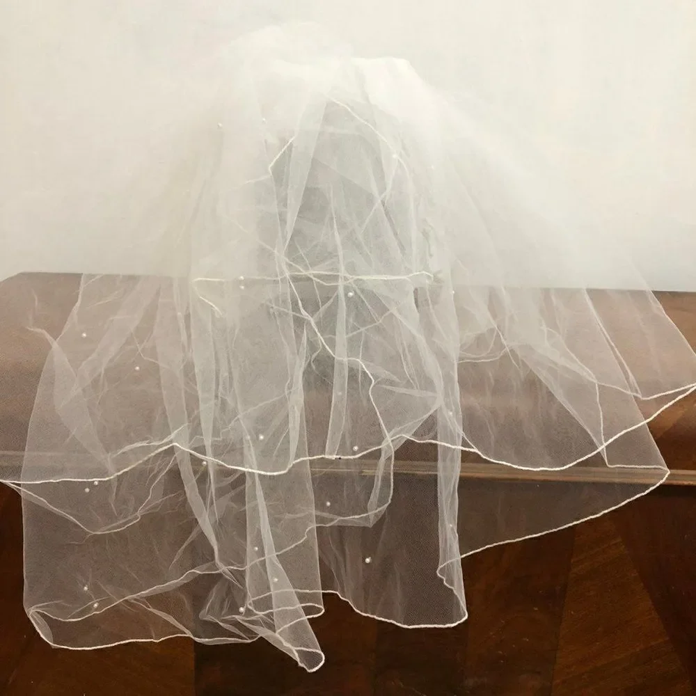 Handmade bridal veil